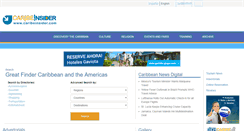 Desktop Screenshot of caribeinsider.com